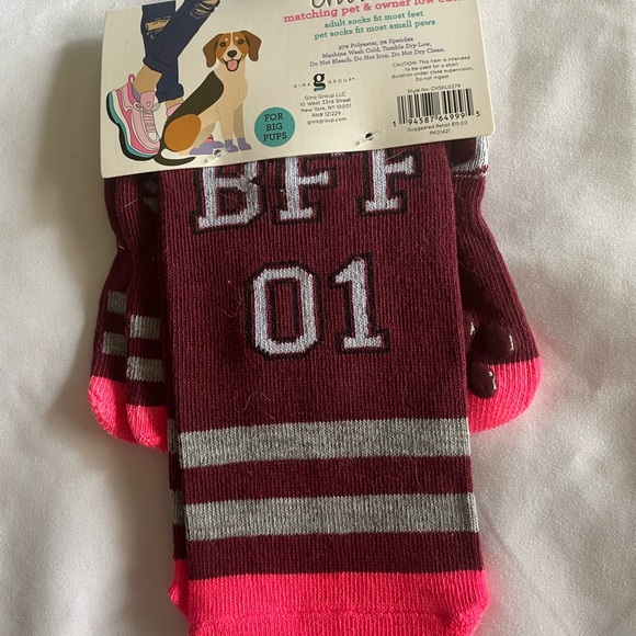 Matching Low Cut Socks Set For Pet & Owners - Picture 3 of 5